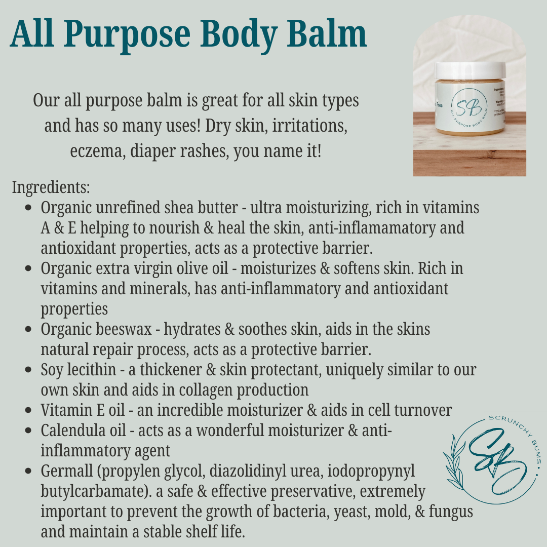 All Purpose Body Balm (TAT 2-4 Business Days)