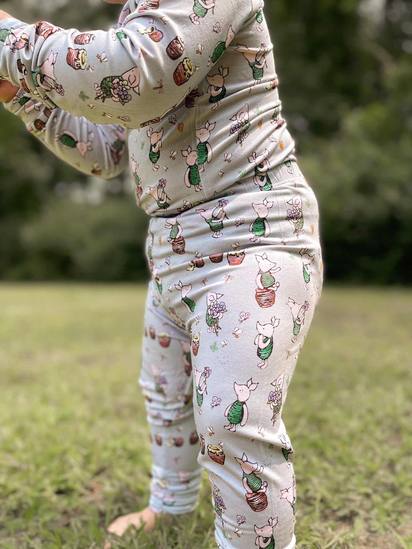 Piggy Friend Bamboo 2-Piece Pajamas (TAT 2-4 Business Days)