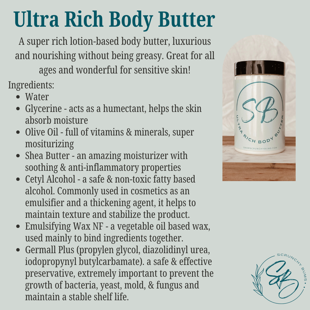 Ultra Rich Body Butter (TAT 2-4 Business Days)