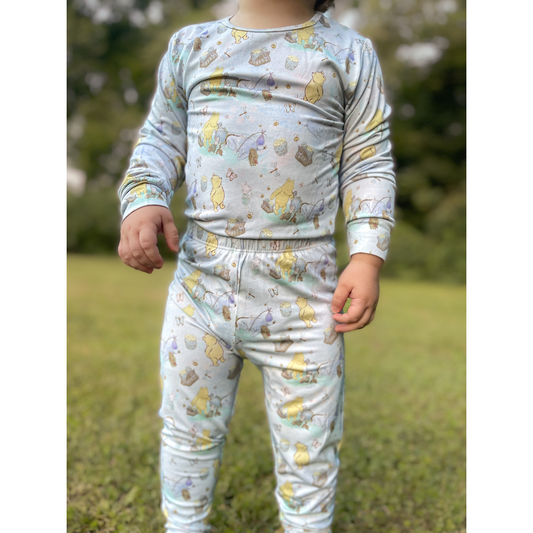 Traveling Friends Bamboo 2-Piece Pajamas (TAT 2-4 Business Days)