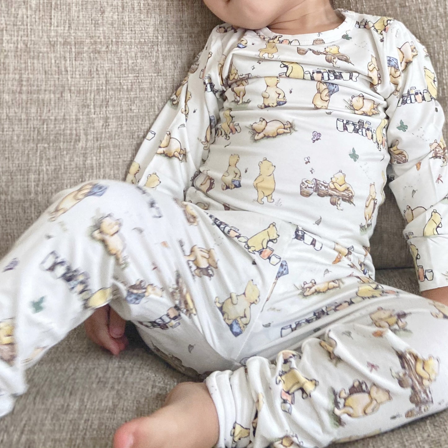 Rumbly in My Tumbly Bamboo 2-Piece Pajamas (TAT 2-4 Business Days)