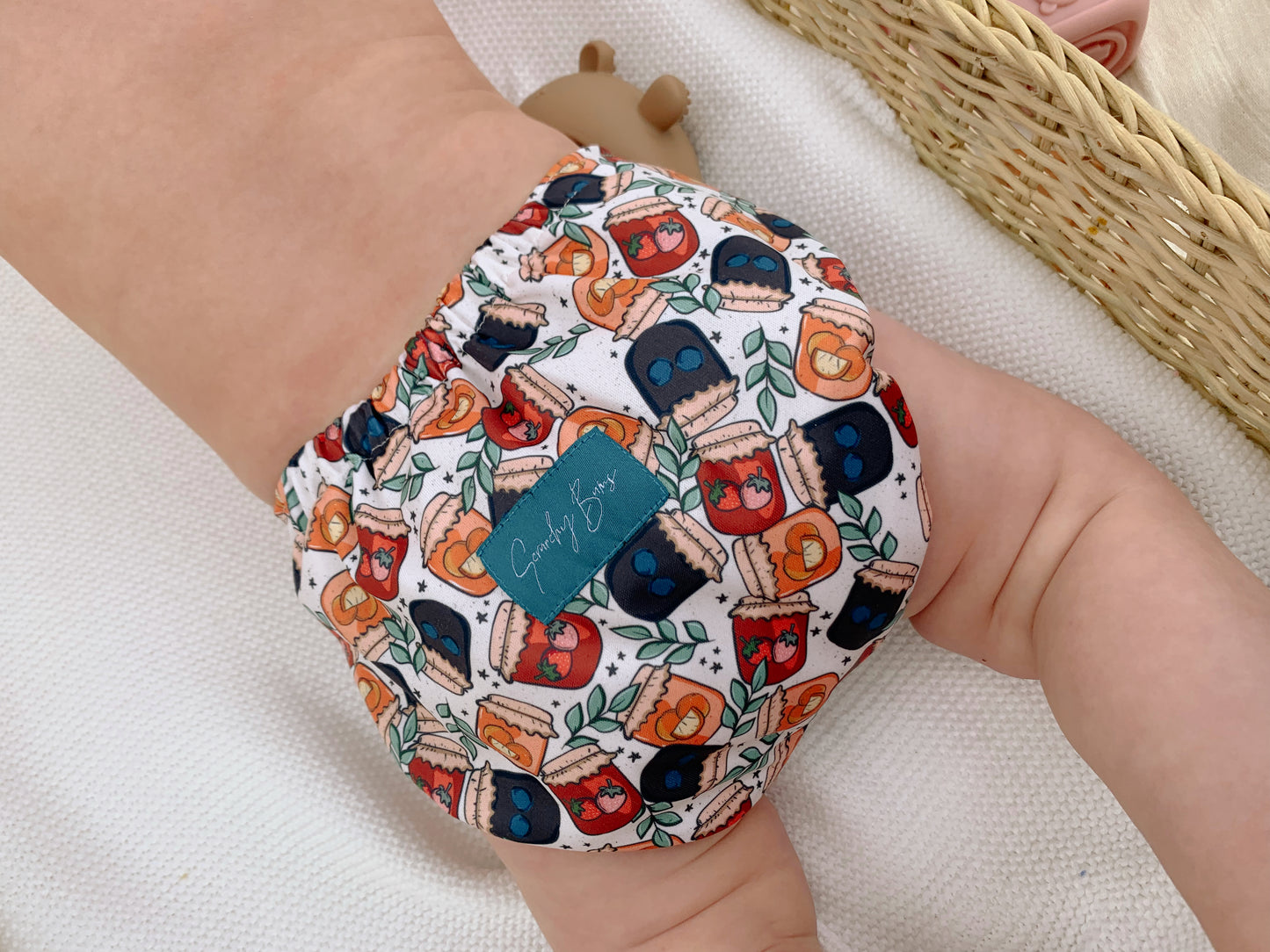 In a Jam Diaper Cover - XL (TAT 2-4 Business Days)