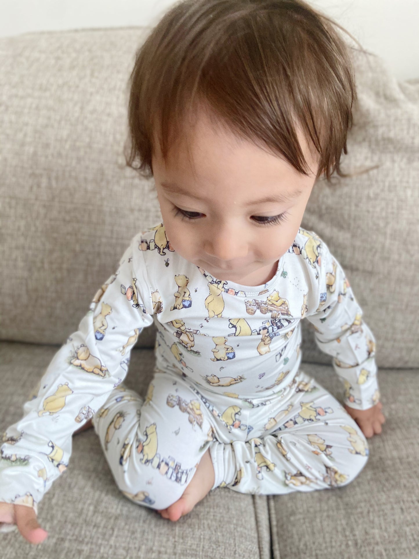 Rumbly in My Tumbly Bamboo 2-Piece Pajamas (TAT 2-4 Business Days)